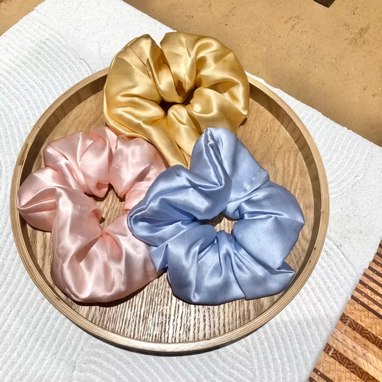 Elastici per capelli in seta Elastici in seta personalizzati