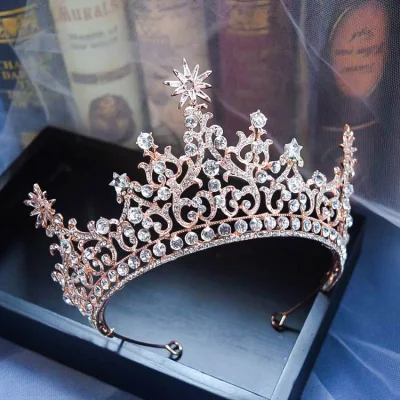 Nuovo copricapo corona principessa festa di compleanno corona accessori da sposa sposa